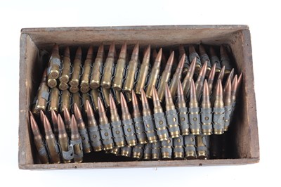 Lot 2577 - (S1) 250 x 7.62mm rifle cartridges in GMPG...