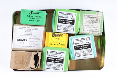 Lot 2854 - Quantity of various calibre bullet heads