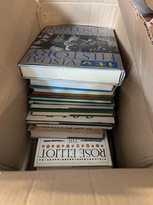 Lot 1645 - 2 boxes of various books and games