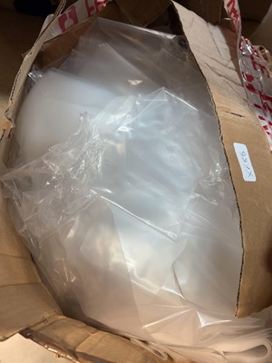 Lot 1661 - Box of clear plastic bags