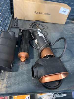 Lot 1248 - Dyson hair styling tool, unboxed with some...