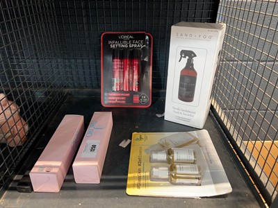 Lot 1250 - Cage of various cosmetics and room sprays...