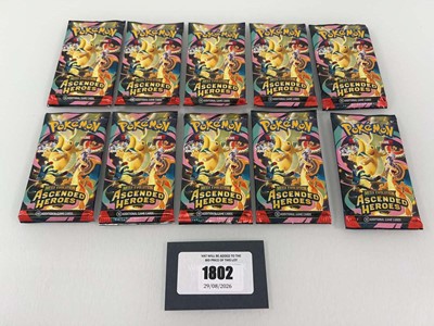 Lot 1802 - Pokémon TCG: Mega Evolutions - Ascended Heroes...