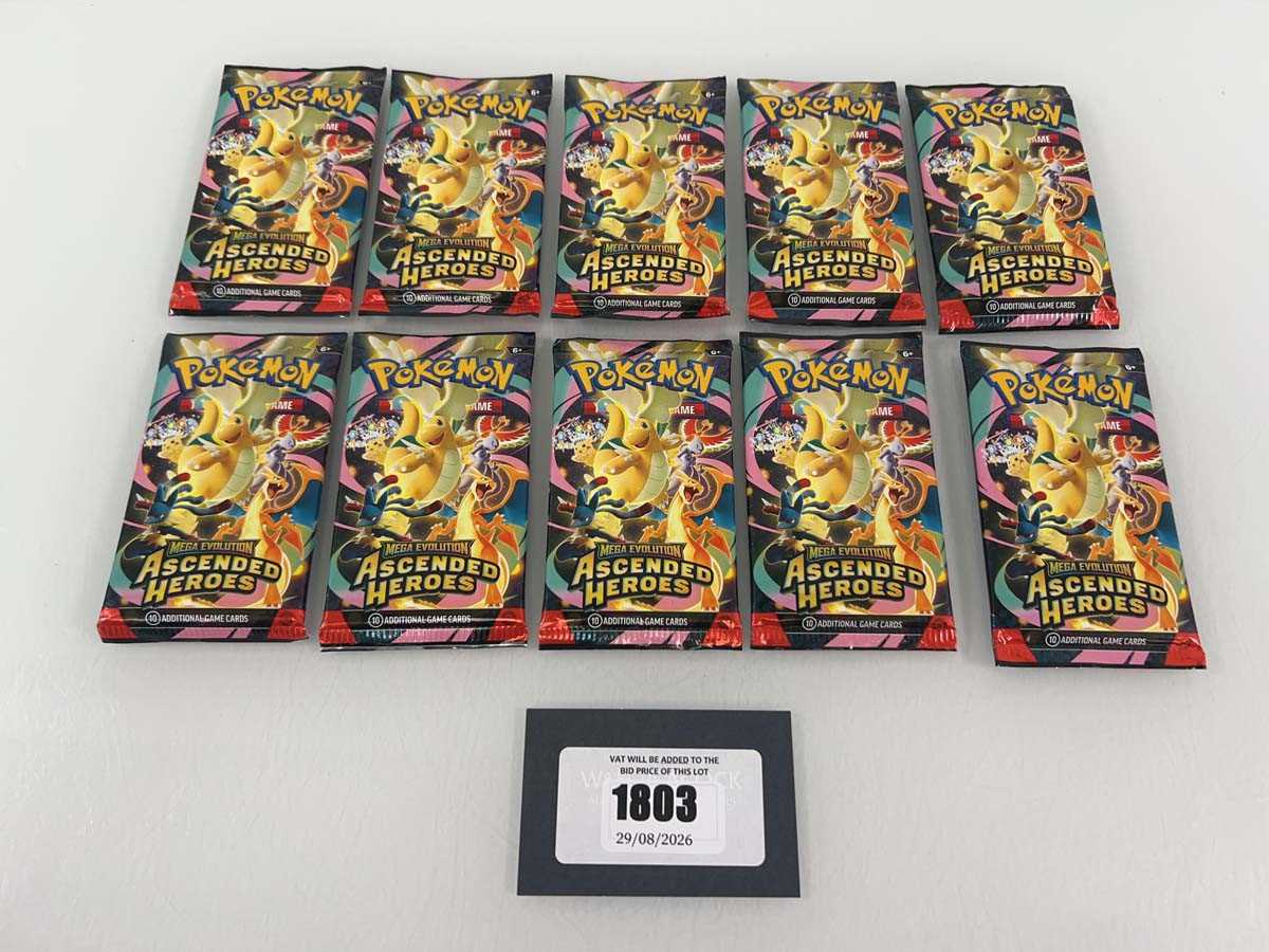 Lot 1803 - Pokémon TCG: Mega Evolutions - Ascended Heroes...