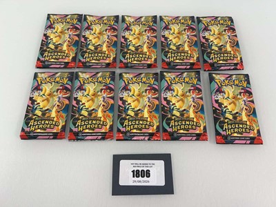 Lot 1806 - Pokémon TCG: Mega Evolutions - Ascended Heroes...
