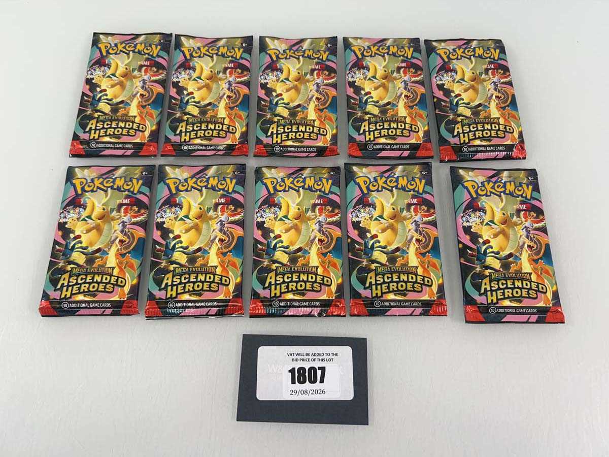Lot 1807 - Pokémon TCG: Mega Evolutions - Ascended Heroes...