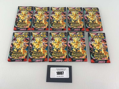 Lot 1807 - Pokémon TCG: Mega Evolutions - Ascended Heroes...