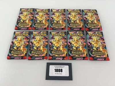 Lot 1808 - Pokémon TCG: Mega Evolutions - Ascended Heroes...