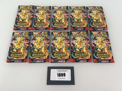 Lot 1809 - Pokémon TCG: Mega Evolutions - Ascended Heroes...