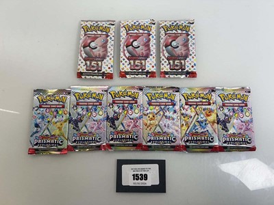 Lot 1539 - Pokémon TCG: Scarlet & Violet - 151 (3) and...