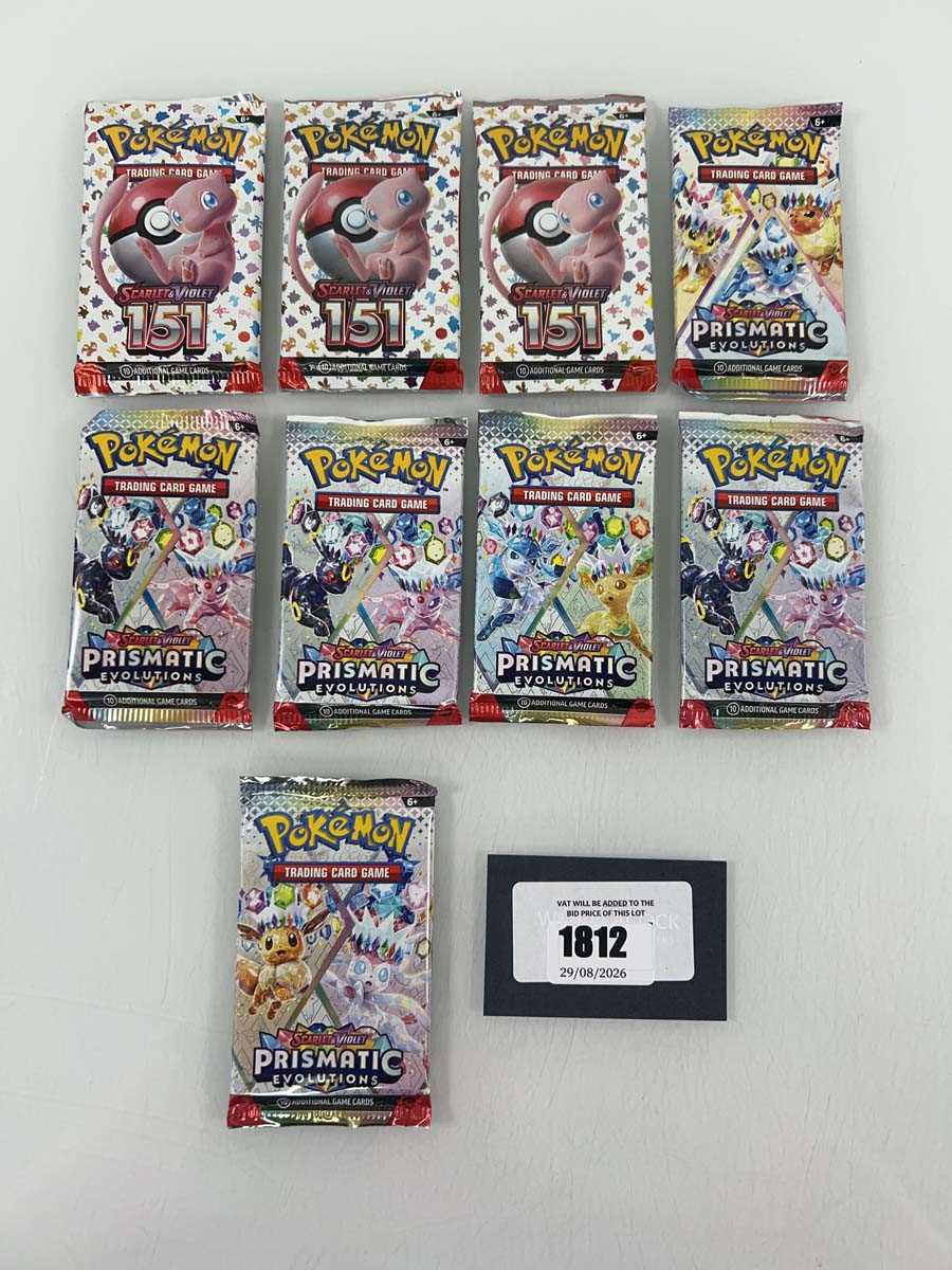Lot 1812 - Pokémon TCG: Scarlet & Violet - 151 (3) and...