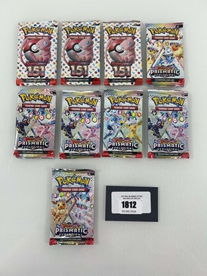 Lot 1812 - Pokémon TCG: Scarlet & Violet - 151 (3) and...