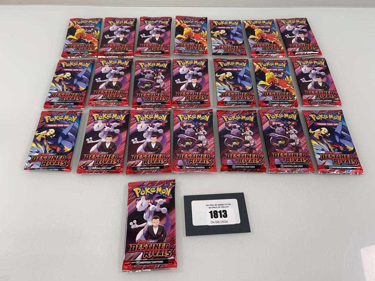 Lot 1813 - Pokémon TCG: Scarlet & Violet - Destined...