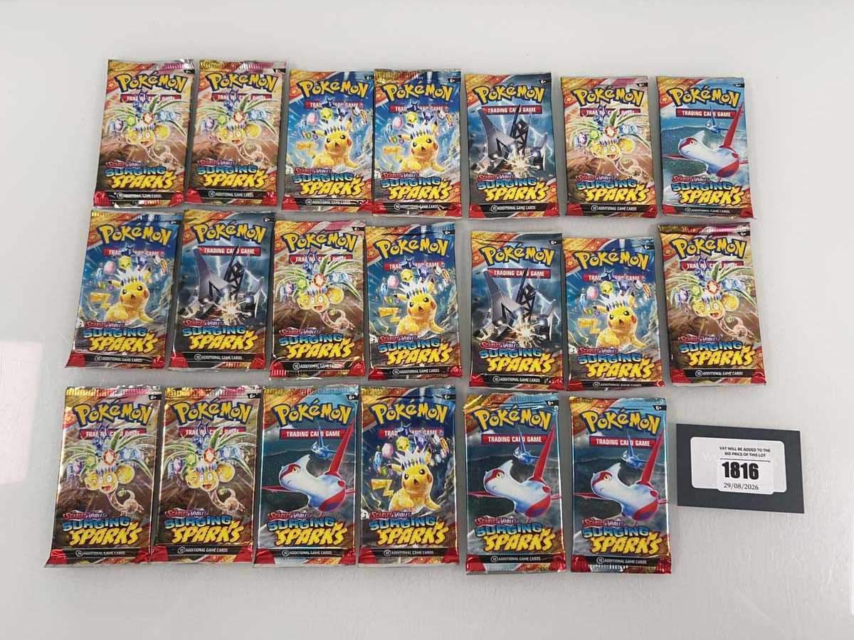 Lot 1816 - Pokémon TCG: Scarlet & Violet - Surging Sparks...