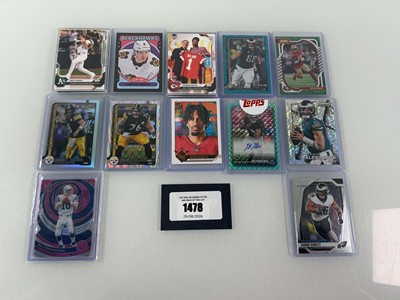 Lot 1478 - Various NFL/MLB/NHL trading cards including...