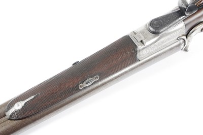 Lot 818 - (S2) An Early Patent 12 bore Double Hammer Gun...