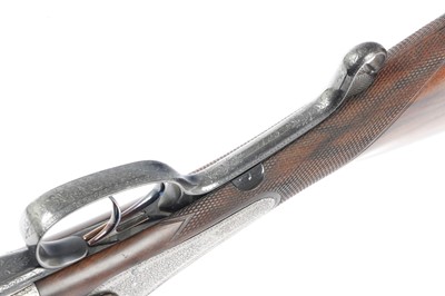 Lot 818 - (S2) An Early Patent 12 bore Double Hammer Gun...