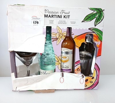 Lot 179 - A Passion Fruit Martini kit with Connie Glaze...