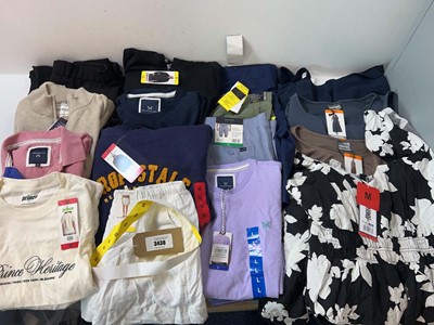 Lot 3434 - 16x adults clothing Crew Clothing, Prince,...