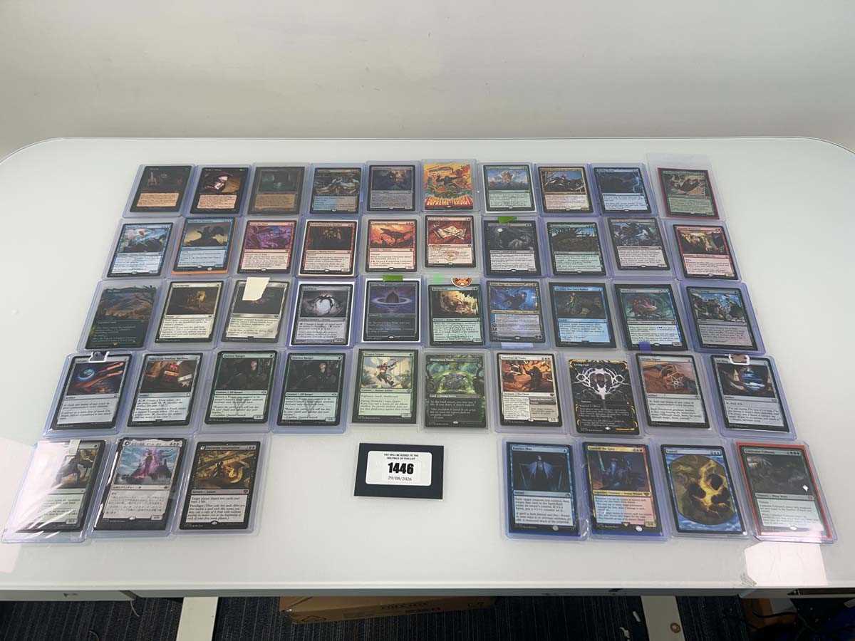 Lot 1446 - Quantity of Top Loaded Magic the Gathering...
