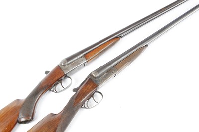 Lot 1906 - (S2) Two Belgian Boxlock Non-Ejectors: 12 bore,...