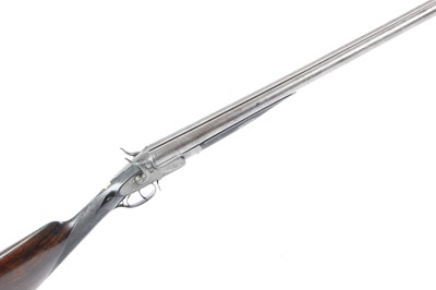 Lot 820 - (S2) 12 bore English Double Hammer Gun by W. R....