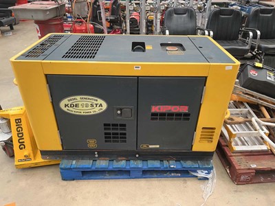 Lot 4444 - Kipor diesel generator
