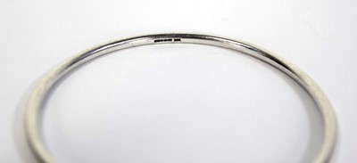 Lot 739 - Three silver bangles including a Charles...