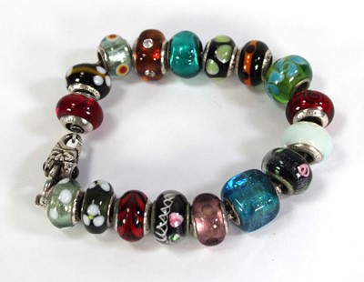 Lot 741 - Three Pandora bracelets (3)