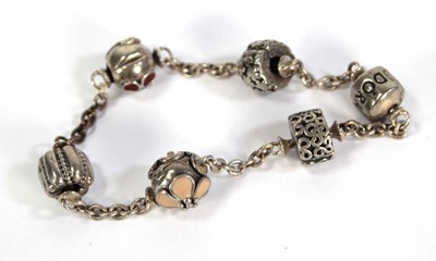 Lot 741 - Three Pandora bracelets (3)