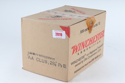 Lot 2019 - (S2) 500 x 12 bore Winchester AA Club 28gr...