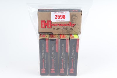 Lot 2598 - (S1) 100 x .22-250 (Rem) Hornady 55gr V-Max...