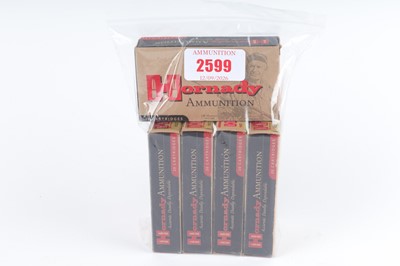 Lot 2599 - (S1) 100 x .22-250 (Rem) Hornady 55gr V-Max...