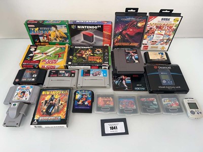 Lot 1041 - qty of games and accessories for various...