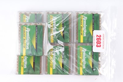 Lot 2603 - (S1) 700 x .22 Remington Golden Bullet HP...