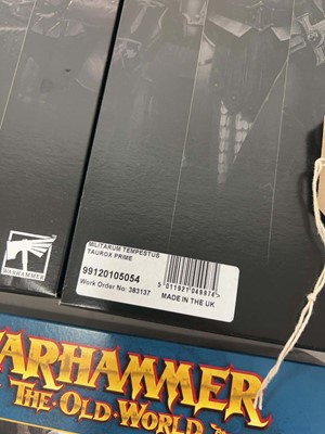 Lot 3767 - 5 x boxed Warhammer sets
