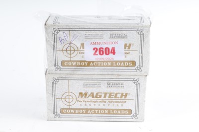 Lot 2604 - (S1) 77 x .45 Colt Magtech 250gr cartridges