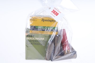 Lot 2030 - (S2) 10 x 12 bore Remington SP 4x6 1½oz Duplex...
