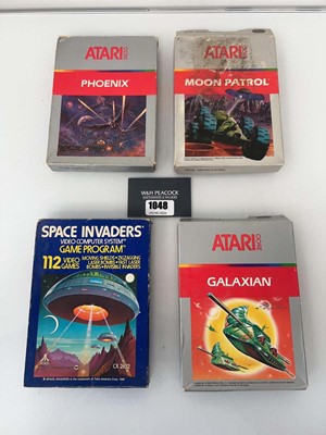 Lot 1048 - 4x Atari 2600 games in box