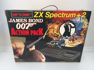 Lot 1050 - James Bond 007 ZX Spectrum +2 Action Pack...