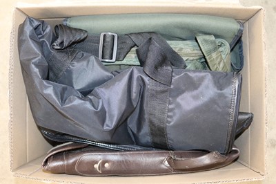 Lot 1340 - Range bag, two breakdown slips and a rifle slip