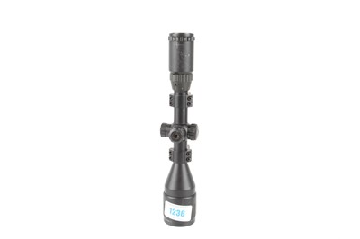 Lot 1236 - 3-9x50 AGS Red/Green Mil Dot rifle scope with...