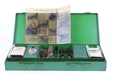 Lot 1130 - Parker Hale Safari cased cleaning kit with...