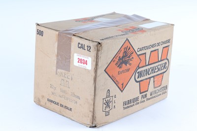 Lot 2034 - (S2) 500 x 12 bore Winchester AA Skeet 32gr...