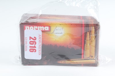 Lot 2616 - (S1) 34 x .243 Win. Norma 100gr rifle cartridges