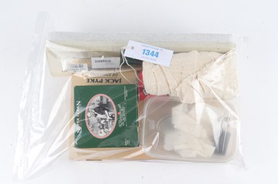 Lot 1344 - Box of assorted cleaning equipment