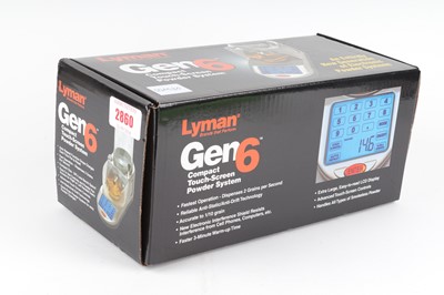 Lot 2860 - Boxed Lyman Gen 6 touch-screen powder system