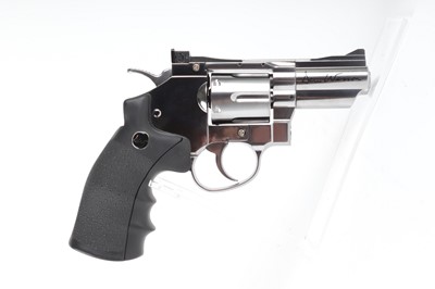 Lot 275 - .177 Dan Wesson (ASG) Co2 revolver, cased with...