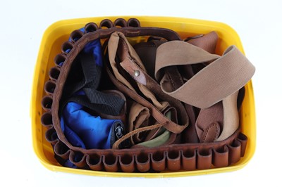 Lot 1348 - Box with 2 Brady cartridge bags, Brady slip,...