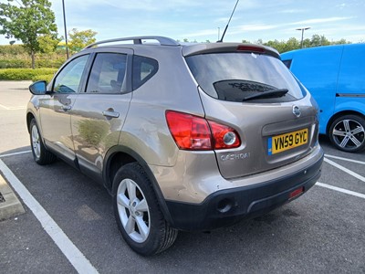 Lot (VN59 GYC) 2009 Nissan Qashqai N-Tec DCI...